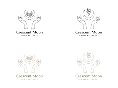 Crescent Moon Body Wellness - Revised Logo Concepts