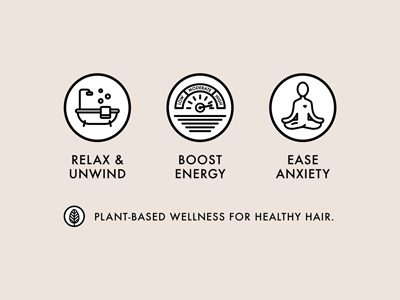 Wellness Icons beauty graphics haircare health icon set iconography illustration minimal natural vancouver