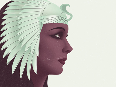 Cleopatra cleopatra digital editorial egypt headdress pharaoh