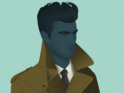 Jorge design digital fashion hdye illustration man mr shortlist