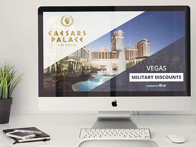 Full Screen Ad Design ads advertisement caesars palace design marketing vegas