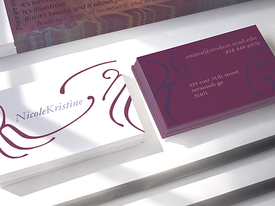 Business Card & Logo Design branding business card graphic design logo design typeface design