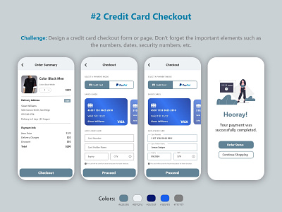 Credit Card Checkout | #dailyui #002 checkout page credit card checkout credit card checkout daily ui dailyui design graphic design illustration ui ui ux ui ux design ux design