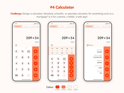Calculator | #dailyui #004 calculator daily ui calculator design dailyui design graphic design illustration ui ui ux ui ux design ux design
