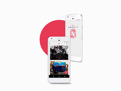 SwopIt - App design app design interaction design mockup typography ui design
