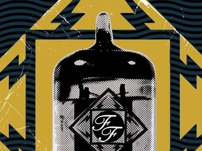 Foo Fighters - 18 x 26 Poster design graphic design illustration typography