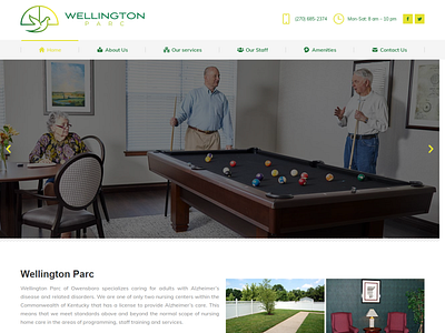 Landing Page Design -wellington