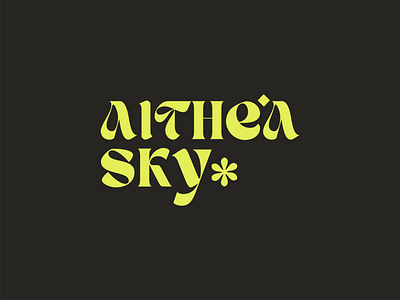 Design Agency Logo | Althea Sky