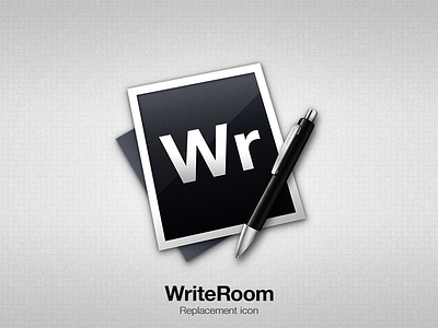 WriteRoom Replacement Icon app download icon replacement retina