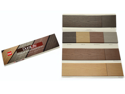 DuraLife™ Sample Kit deck duralife gaf kit packaging sample sample kit texture texturized texturized uv uv uv coating