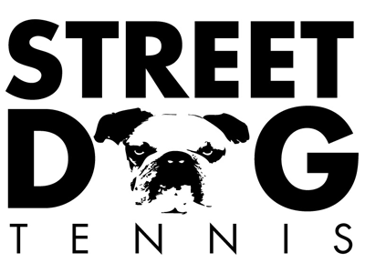 Street Dog Tennis ballard studio ballardstudio dog illustrator logo street dog tennis