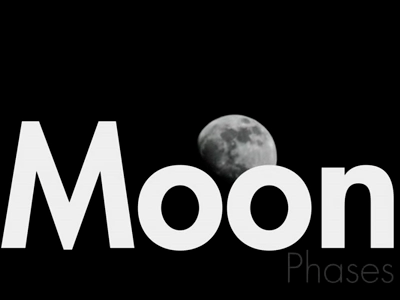 Moon Phases (After Effects) adobe after effects ballardstudio moon motion phases video