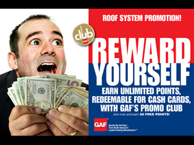 Reward Yourself Promotion gaf mailer photography photoshop postcard promotion