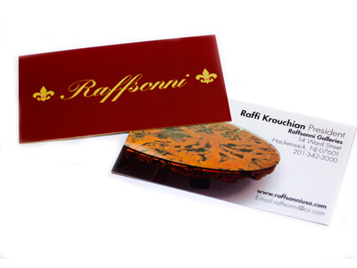 Raffsonni Cards business cards design print raffsonni uv coating