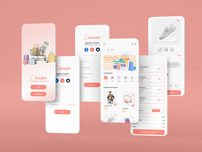 Ecommerce app UI Design adobe xd app ui e commerce app design ecommerce app ecommerce app ui mobile app design mobile ui online shopping app online shopping app design ui web design