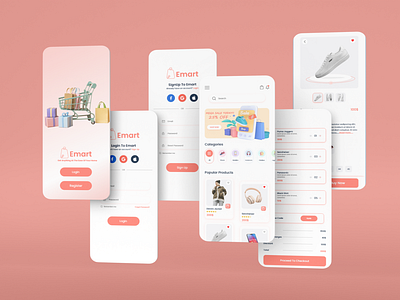 Ecommerce app UI Design