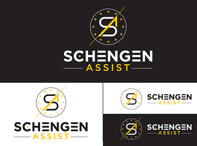 SCHENGEN branding design graphic design logo logodesign