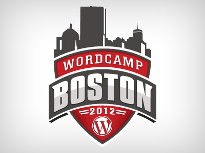 Official Wordcamp Boston 2012 boston dimensional hancock logo prudential shield skyline wordcamp wordpress