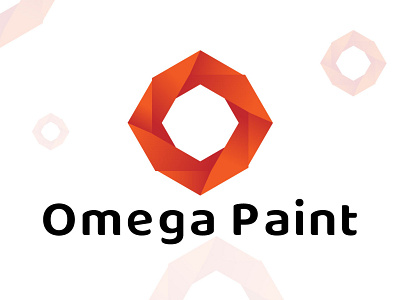 O modern logo - paint company logo