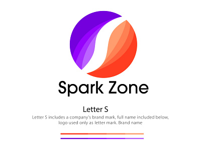 S letter mark - App logo