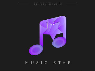 Music Star Logo - Brand Logo