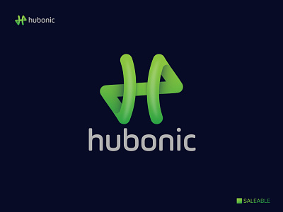 Letter H modern logo - Dribbble logo