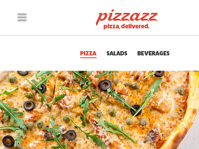 Pizzazz delivery mobile mobile site pizza pizza delivery pizzadelivery tablet