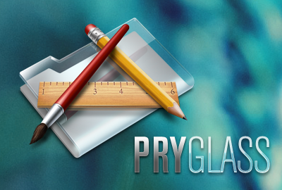 Pry Glass Small icon icons photoshop ui
