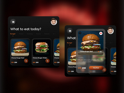 What eat - Landing page