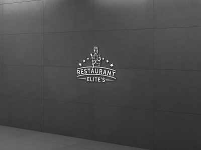 restaurant logo 3D 3d animation branding design graphic design illustration logo logo 3d motion graphics ui vector