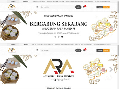 Web Design Anugerah Rasa Mandiri - 1