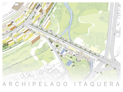 Archipelago Itaquera brazil mixed use urban design