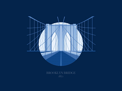 Brooklyn Bridge brooklyn brooklyn bridge illustration nyc