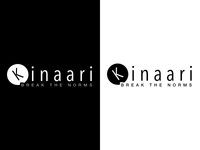 Kinaari Logo accessories black black and white brand dresses empowerment fashion logo png tops vector women