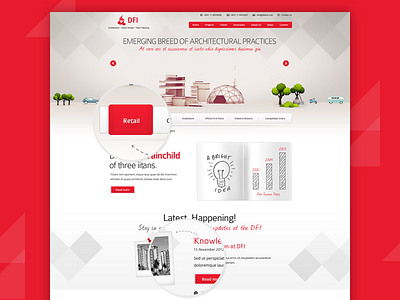 DFI landing page 2d design dropbox illustration landingpage ui ux vector web webpage