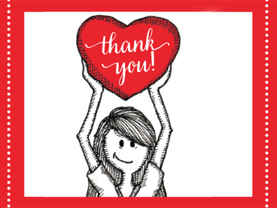 Thank You card design cards doodle illustration note card pen and ink thank you thank you note