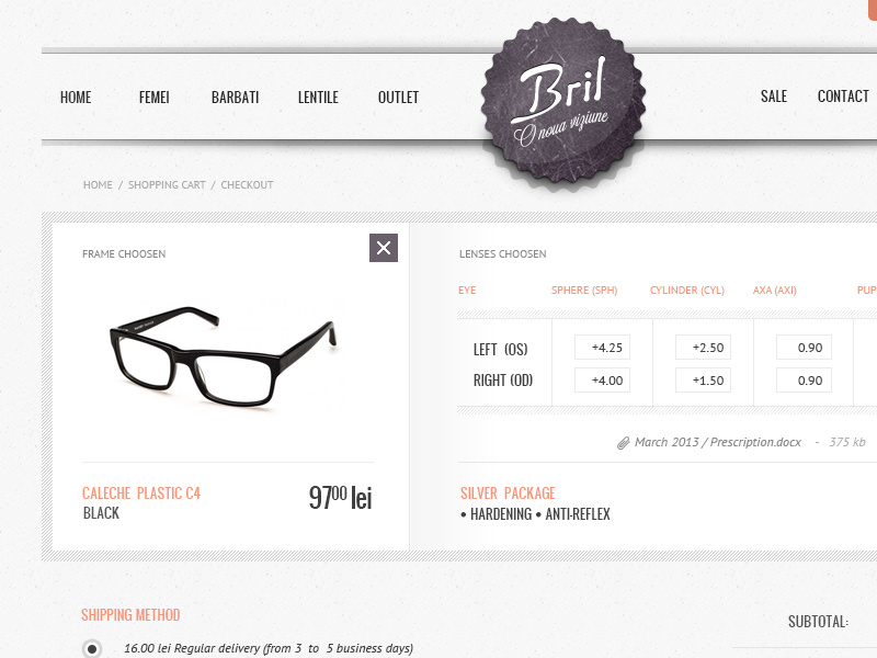 Glassware Order Checkout clean magneticlab checkout minimal shopping cart web design