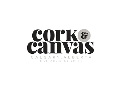 Cork Canvas identity logo
