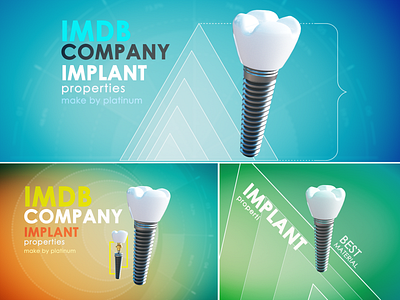 Implant ads for the site upwork 3d advertising animation branding design graphic design implant motion graphics upwork