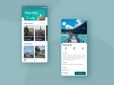 TIC - Travel App Design app final project mobile travel ui
