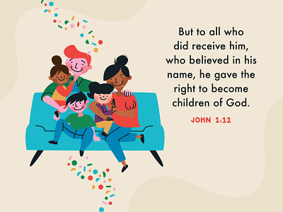 Adoption adoption bible verse children of god elementary john kids