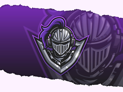 Medieval Knight Mascot Logo
