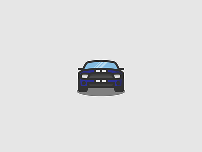 Mustang car classic gt icon icons minimal mustang