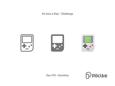 Icon Challenge Day 35 Gameboy