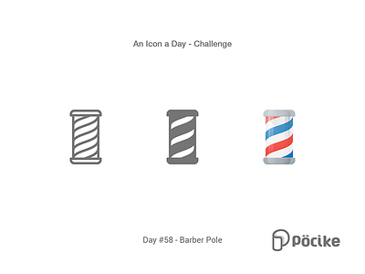 Icon Challenge Day 58 Barber Pole