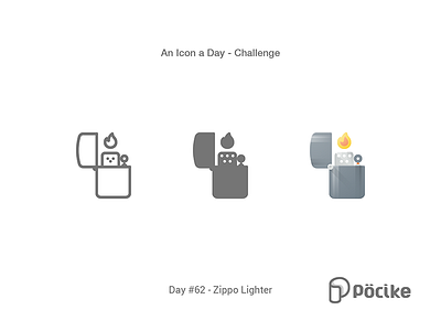 Icon Challenge Day 62 Zippo Lighter