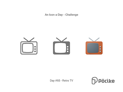 Icon Challenge Day 65 Retro Tv