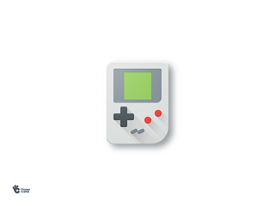 Gameboy Icon boy design flat game gameboy icon material play retro