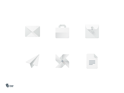 Paper Object Icons