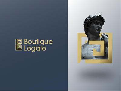 Boutique Legale Brand Identity - Law Firm Logo botique legale identity law firm legale identity